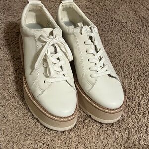 Dolce Vita Cream Platform Sneakers